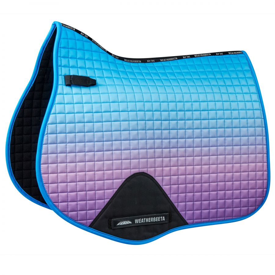 WeatherBeeta Prime Ombre AP Saddle Pad,  Lagoon Mist