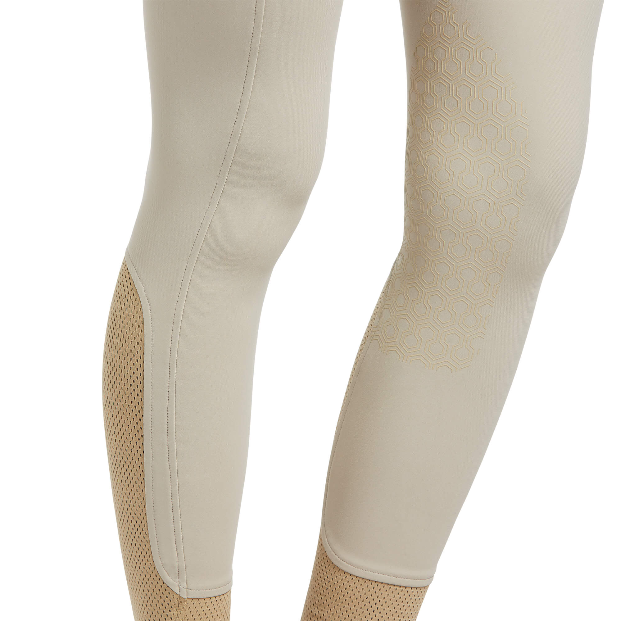 Ariat® Tri Factor Grip Knee Patch Breech, Tan