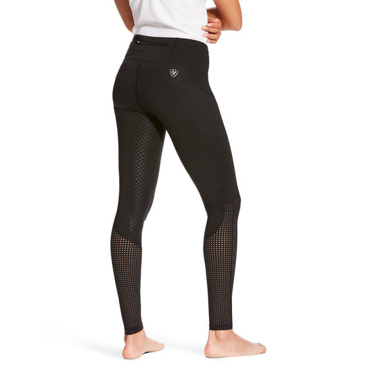 Ariat Prevail Insulated Full Seat Riding Tights Reflective Black