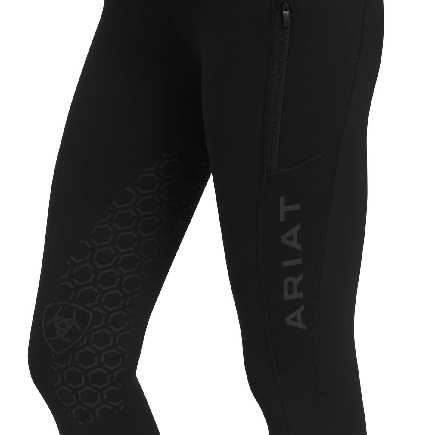 Ariat® Venture Thermal Half Grip Tight, Black