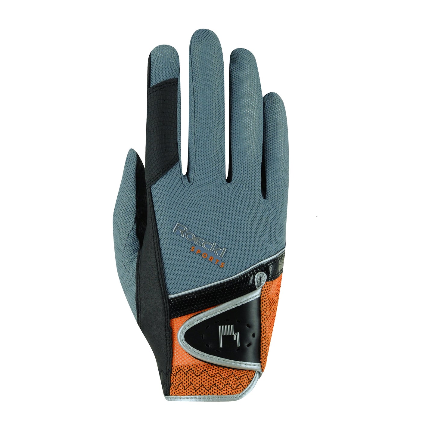 Roeckl Madrid Gloves Grey/Orange