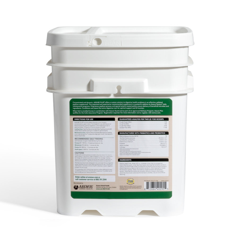 Arenus Assure Plus,  15lb - 30 Servings