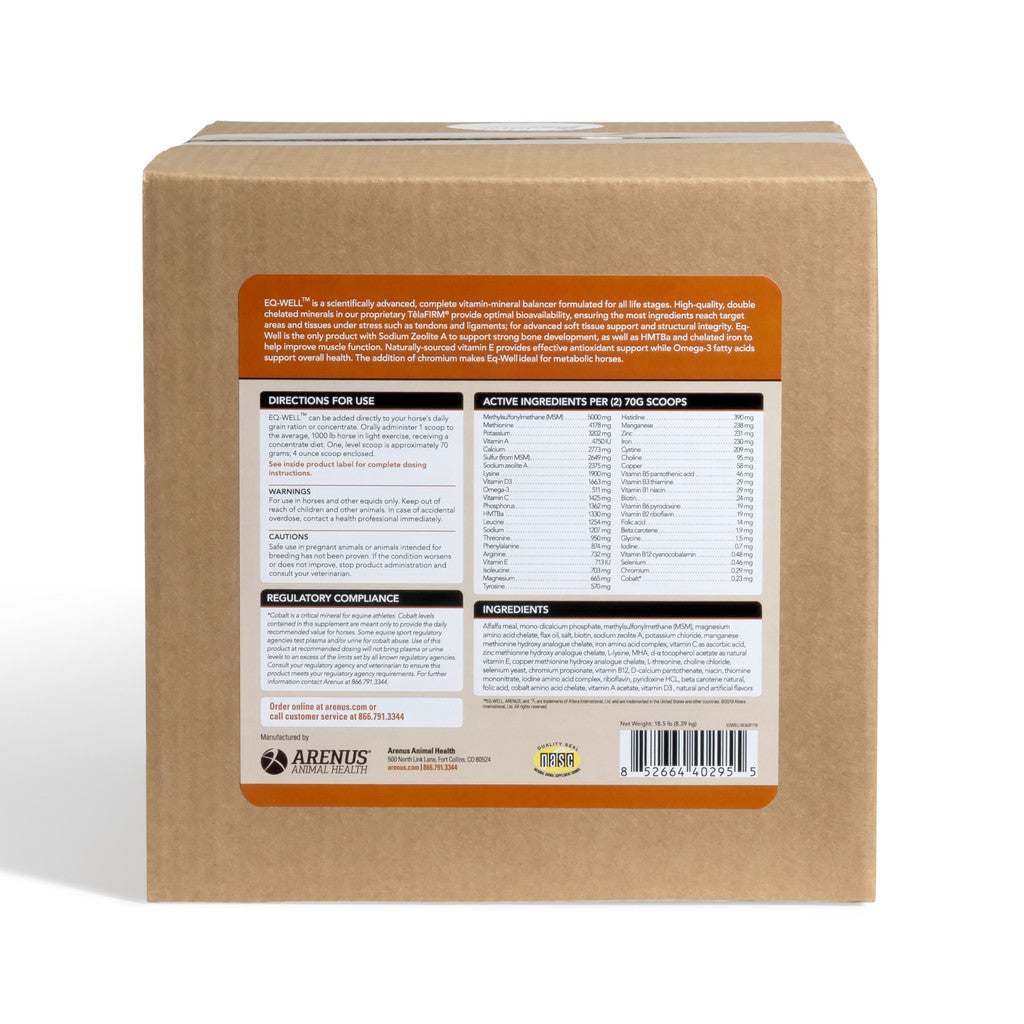 Arenus Eq-Well, 18.5lb RFGW Packaging