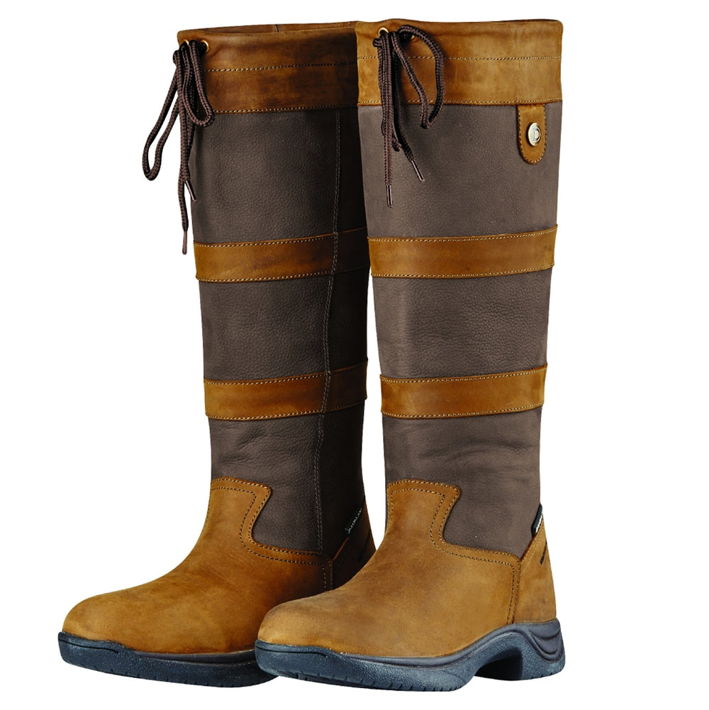 Dublin River Boots III,  Dark Brown WIDE CALF