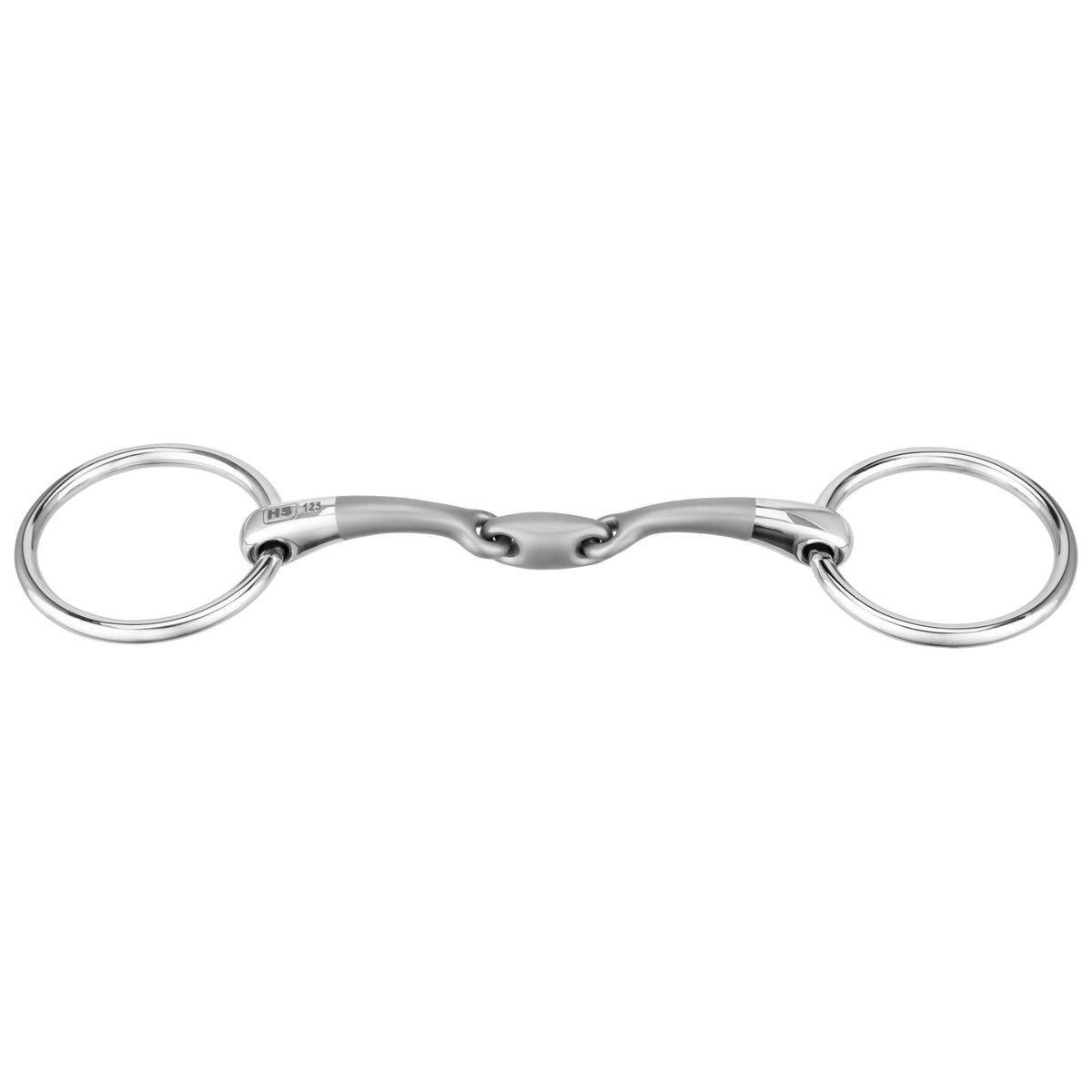 Herm Sprenger Satinox 2X Jointed Bradoon, 12mm