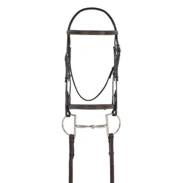 Ovation® Elite Collection,  Fancy Raised Comfort Crown Padded Bridle