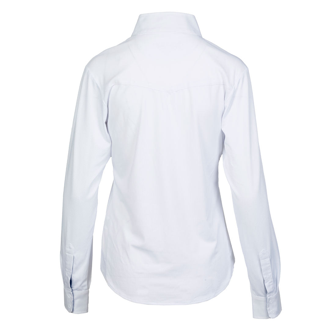 Ovation® Jorden Ladies Tech Show Shirt, Confetti Dots
