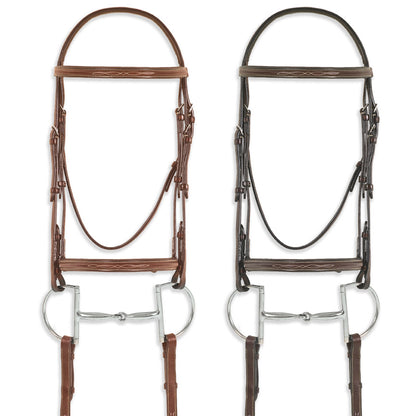 Pessoa® PRO Fancy Stitched Raised Bridle