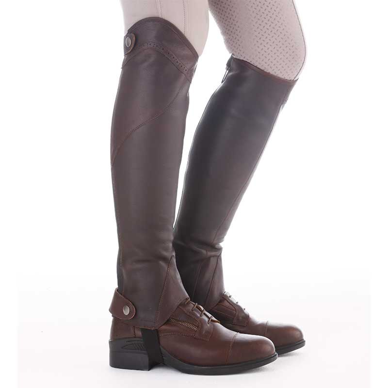 Kavalkade Remus Oiled Half Chap, Brown