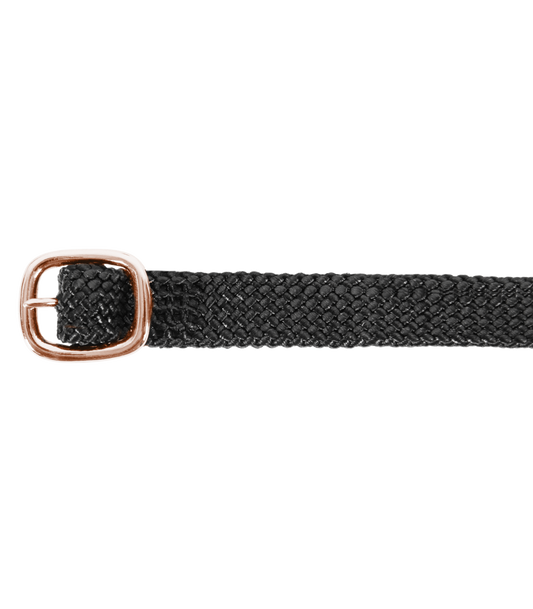 Nylon Spur Straps with Rose Gold Buckle