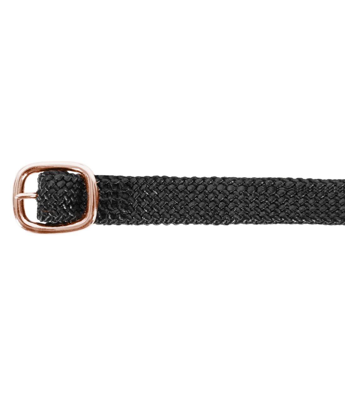 Nylon Spur Straps with Rose Gold Buckle