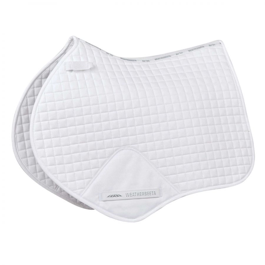 WeatherBeeta Prime Jump Saddle Pad,  White