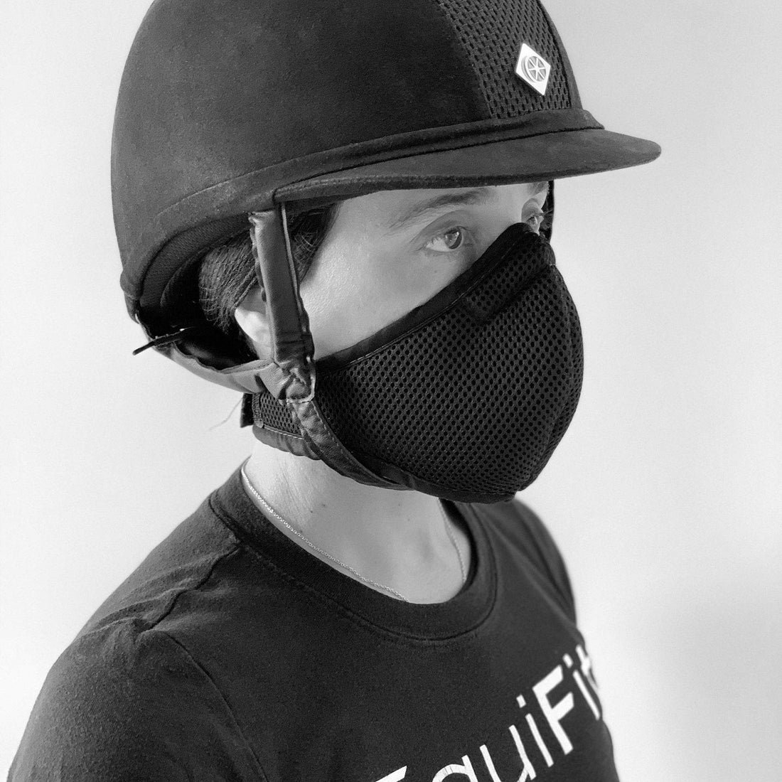 EquiFit AgSilver SportMask,  Small Black