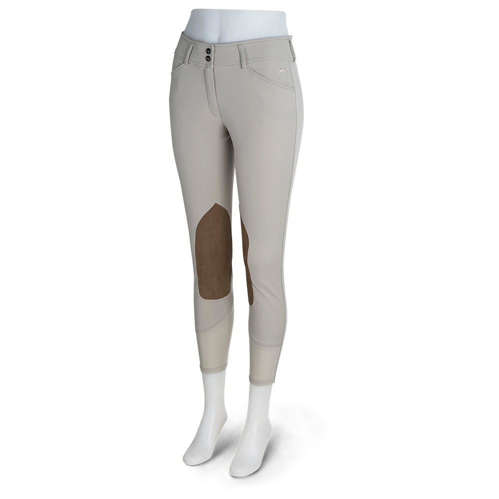 R.J. Classics Anna Mid-Rise Front Zip Breech, Sand