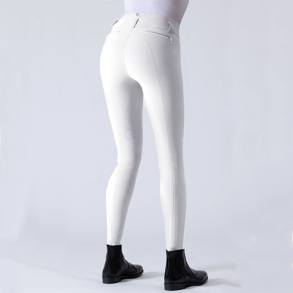 Ego7 CA High Waist Dressage Breech,   White