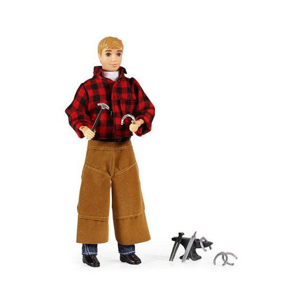 Breyer® Farrier with Blacksmith Tools, 8" Figure