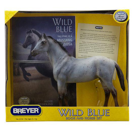 Breyer® Classics Wild Blue Book &amp; Model Set