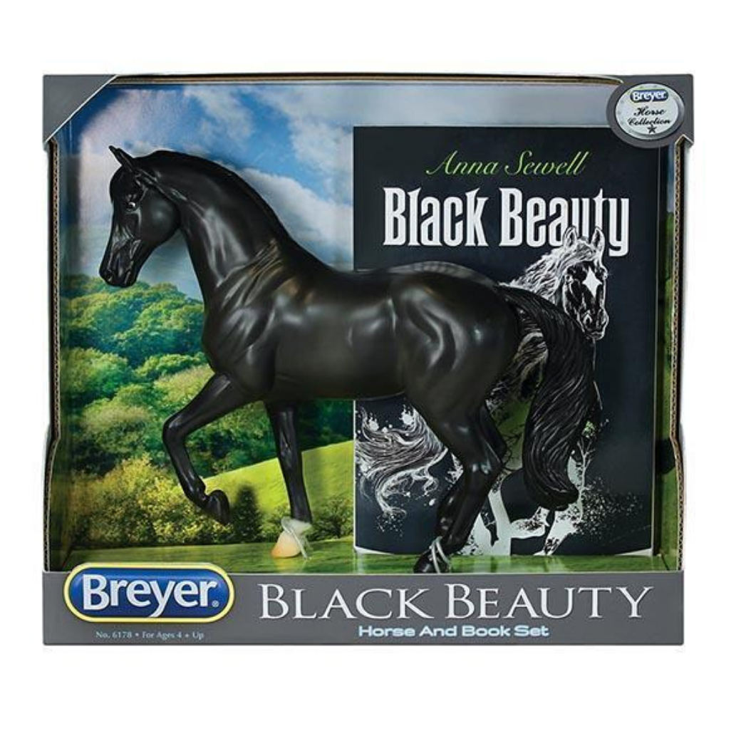Breyer Classics Black Beauty Horse and Book Set