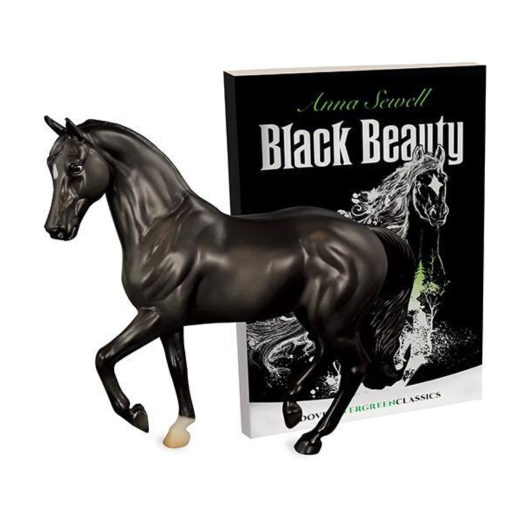 Breyer Classics Black Beauty Horse and Book Set