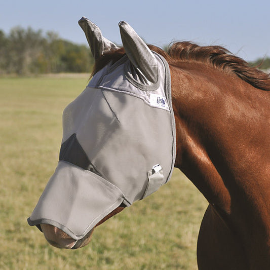 Crusader ™ Long Nose Fly Mask with Ears