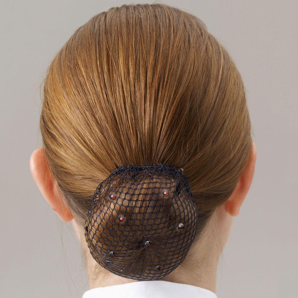 Showquest Swarovski Crystal Bun Net