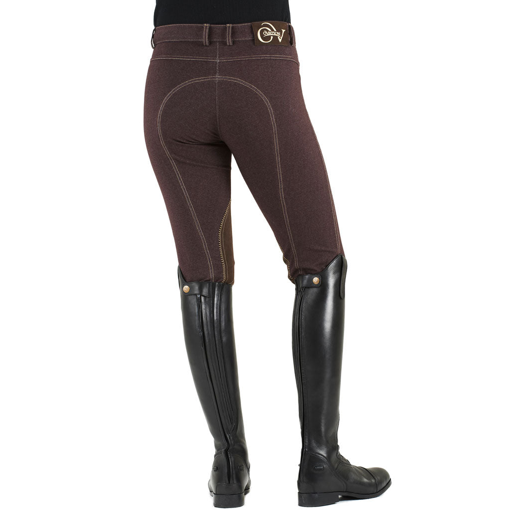 Ovation® SoftFLEX Zip Front Classic Knee Patch Breech