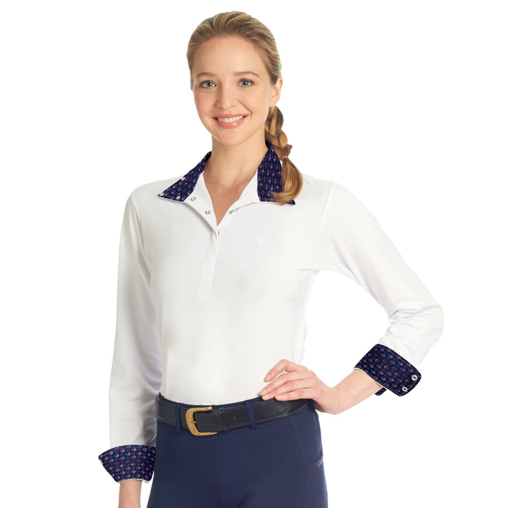 Ovation® Jorden Ladies Tech Show Shirt, Martini