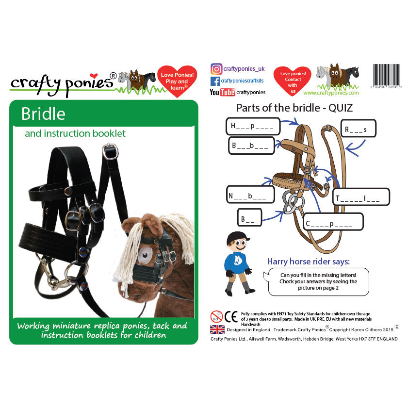 Crafty Ponies Bridle &amp; Booklet