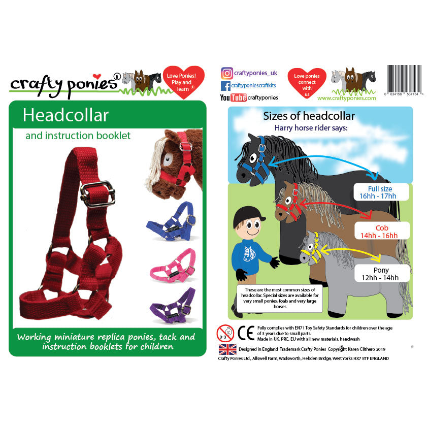 Crafty Ponies Nylon Halter & Booklet