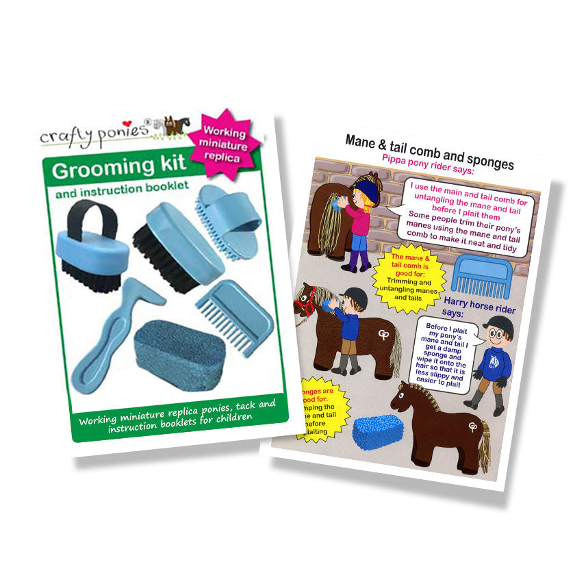 Crafty Ponies Grooming Kit &amp; Booklet