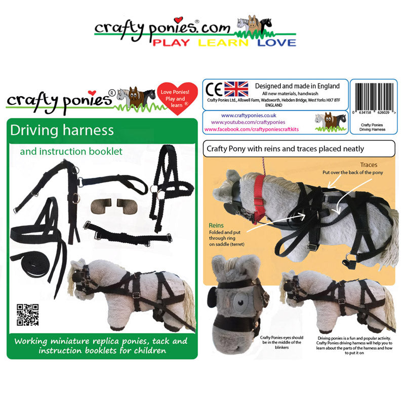 Crafty Ponies Driving Harness &amp; Booklet