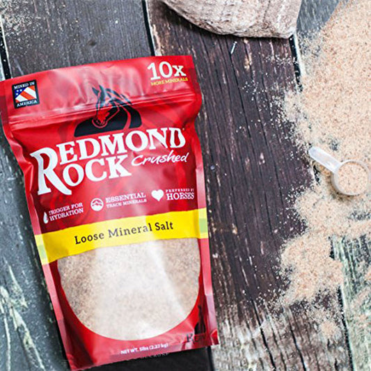 Redmond Rock Crushed Loose Mineral Salt