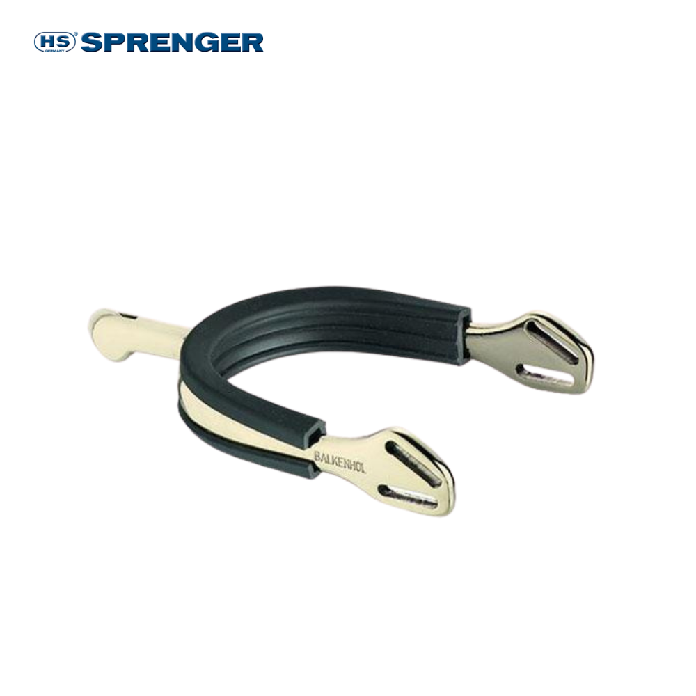 Sprenger Éperons Ultra fit Comfort Roller Super Soft 25 mm, rouleau horizontal - Edelstahl Sprenger Éperons Ultra fit Comfort Roller Super Soft 25 mm, rouleau horizontal - Edelstahl