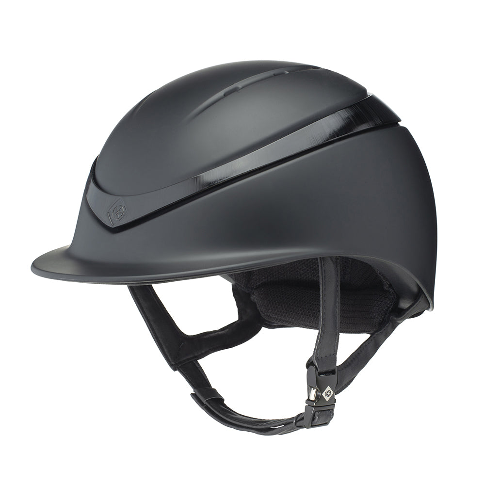 Charles Owen Halo MIPS Matte Black/Black Gloss Helmet