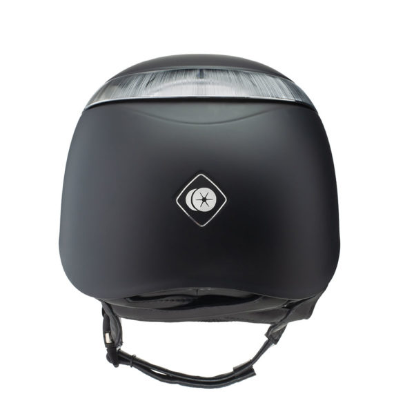 Charles Owen Wide Peak Halo Luxe MIPS Helmet, Black/Platinum