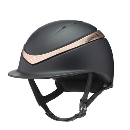 Charles Owen Halo MIPS Helmet,  Matte Black/Rose Gold