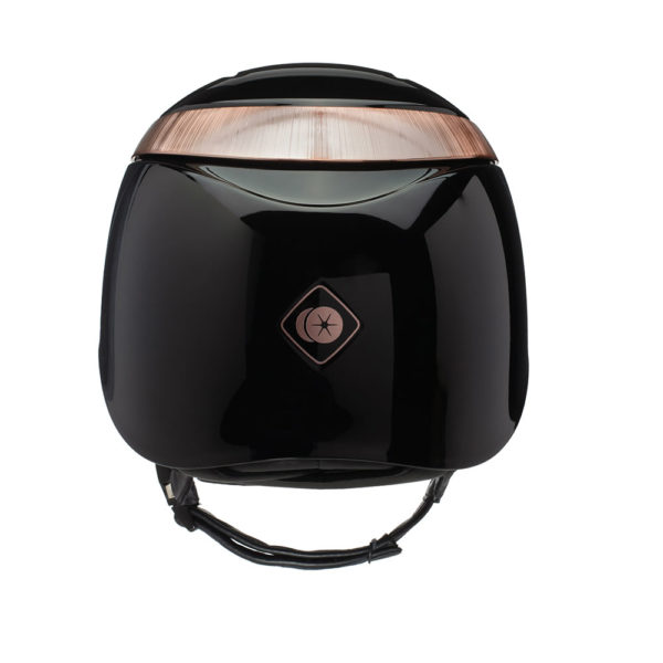 Charles Owen Wide Peak Halo Luxe MIPS Helmet Black Gloss Rose