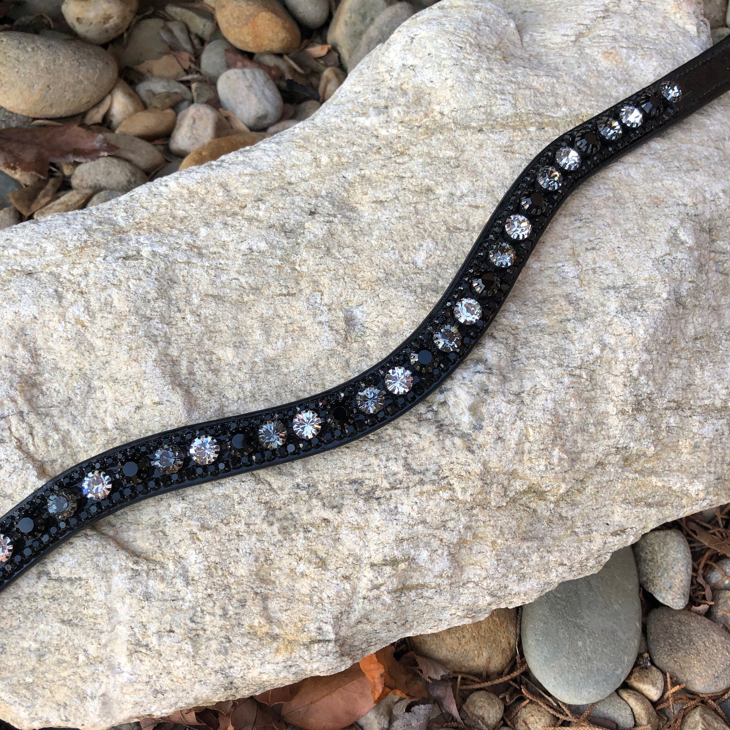 Kavalkade "Dazzle" Black Patent Leather Browband
