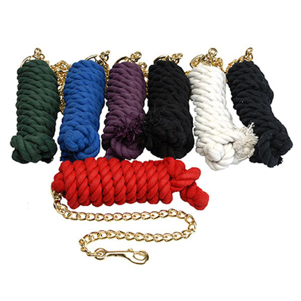 10' Cotton Lead with Chain