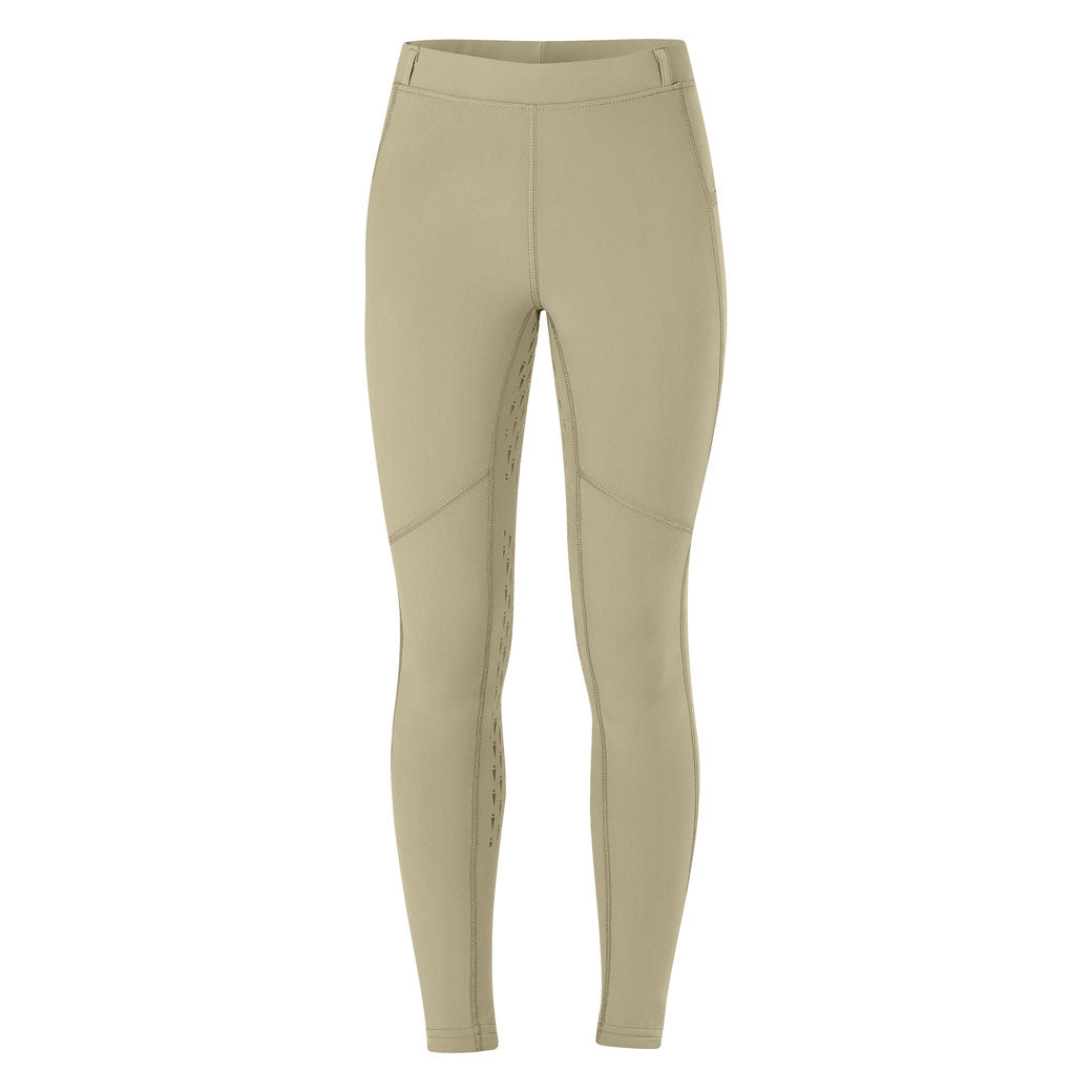 Kerrits Kids Ice Fil® Full Seat Tech Tight, Black &amp; Tan