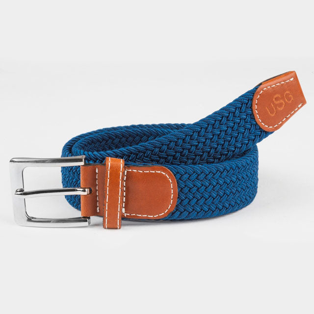 USG Casual Stretch Belt, Solid Colors