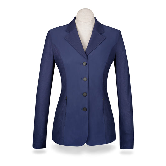 R.J. Classics Melody Mesh Dressage Coat, Twilight Blue