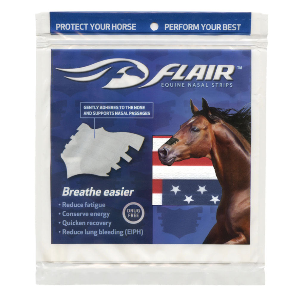 FLAIR Equine Nasal Strips, 6 Pack