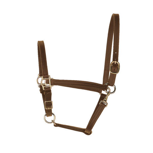 Perri's 3/4" Leather Turnout Halter