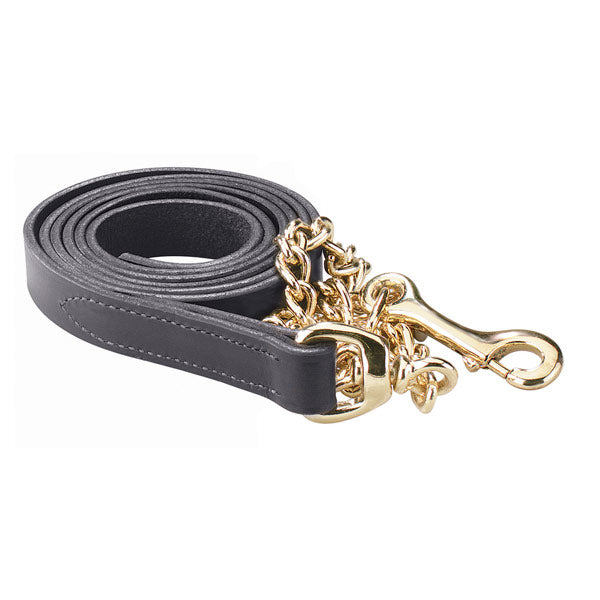 Perri's 1" Leather Lead with Chain