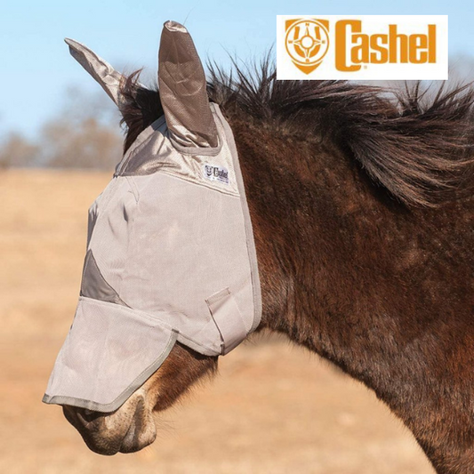 Crusader ™ Long Nose Fly Mask with Mule Ears