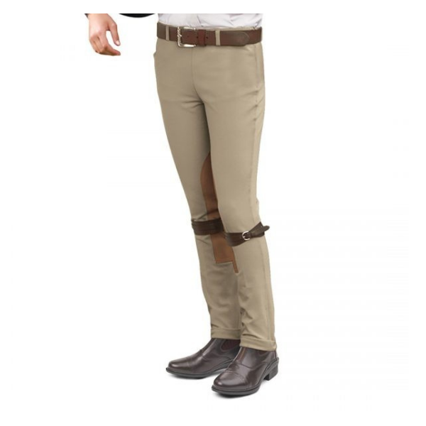 Ovation® EuroWeave Side-Zip Knee Patch Jods