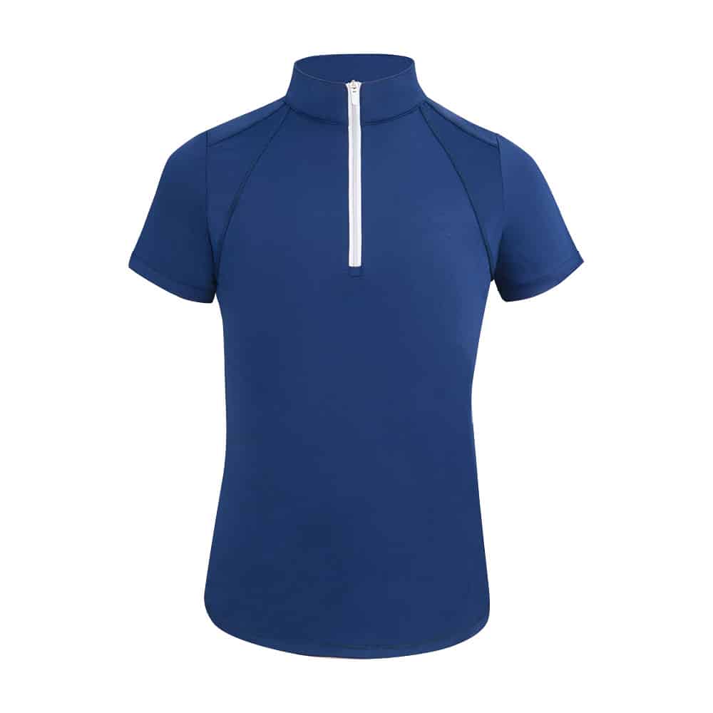 R.J. Classics Sasha Jr. 37.5 Short Sleeve Training Shirt, Blue Sapphire