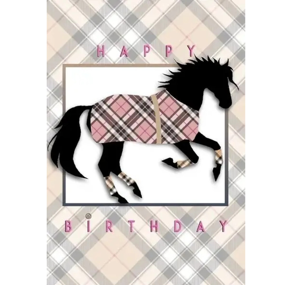 Birthday Card-Burberry Horse