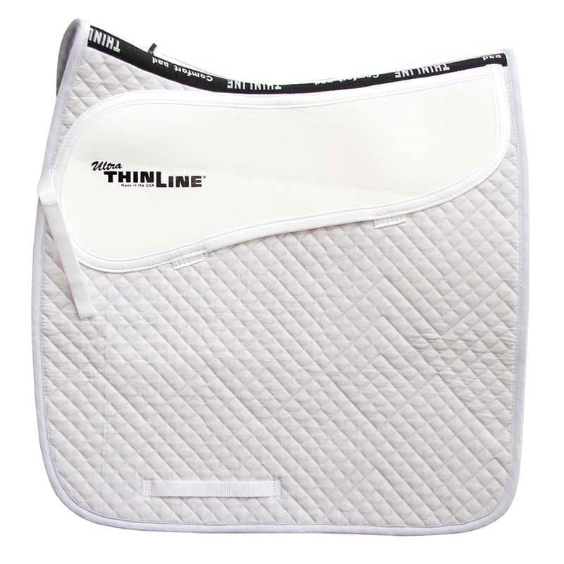 ThinLine Ultra Cotton Quilted Square Dressage Pad